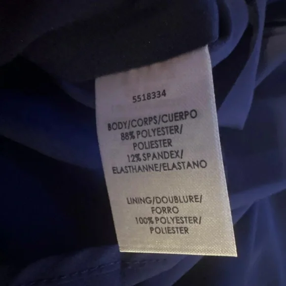 NWT KAY UNGER Sz 4 Navy Long Balloon Sleeve Full-Length Formal Sheath Dress - Picture 11 of 16